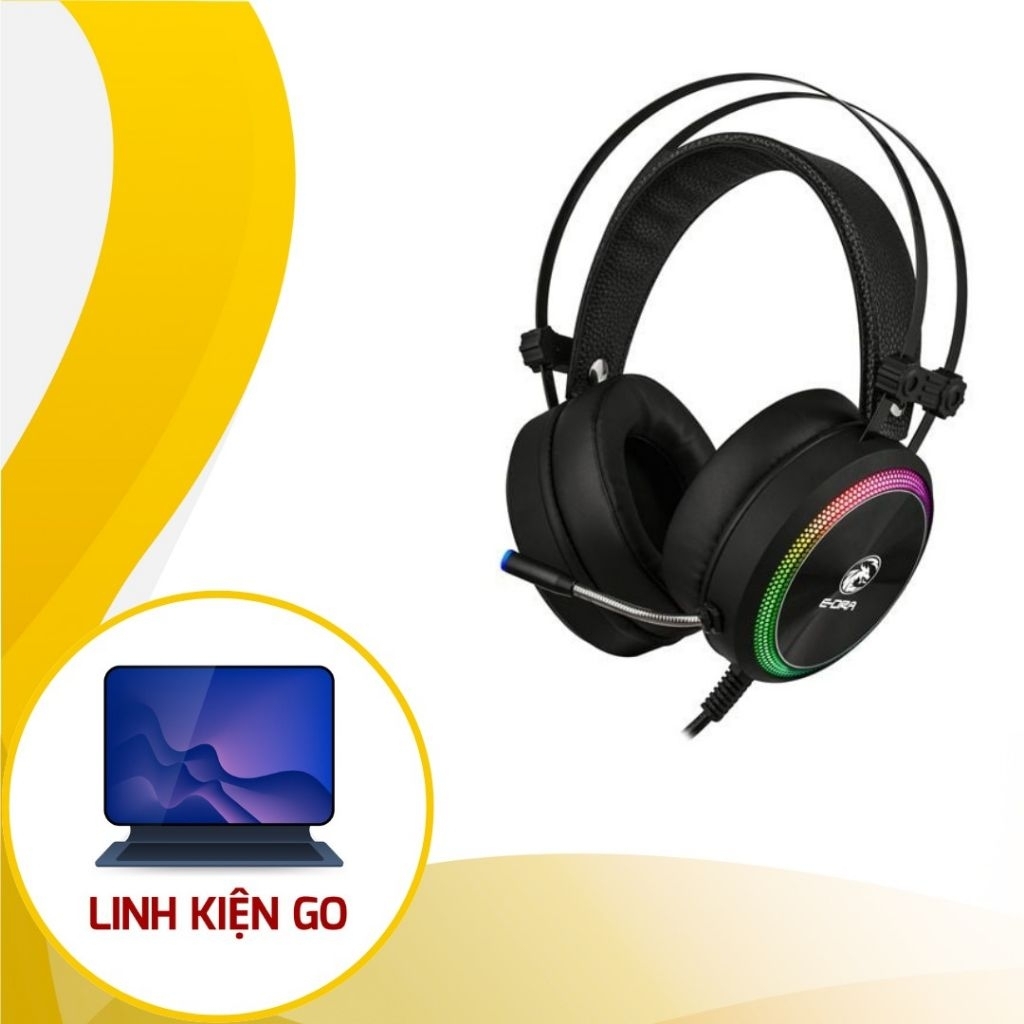 Tai nghe E-Dra EH412 Pro Led RGB USB BLACK. hàng new bảo hành 12 tháng.