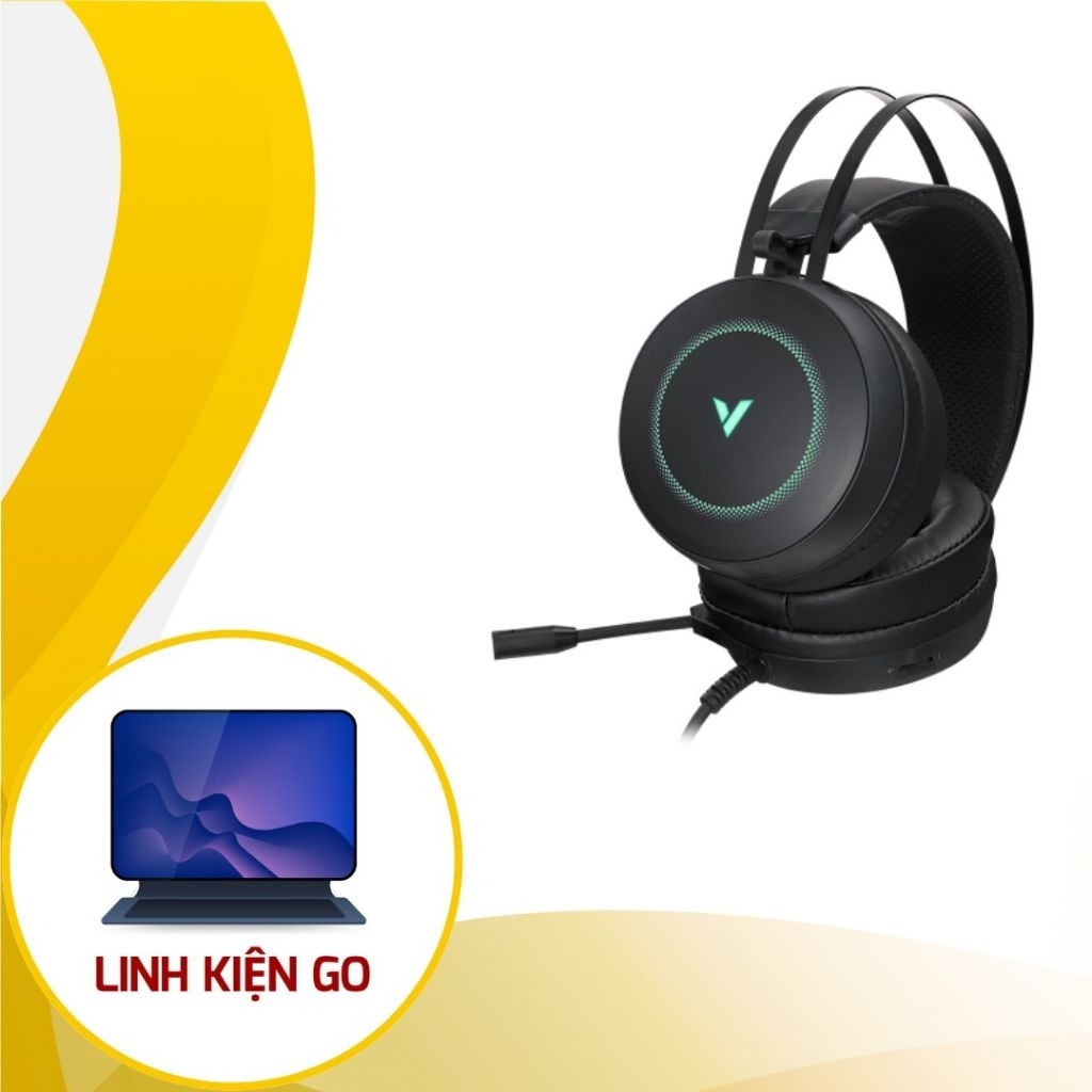 Tai nghe có dây Rapoo VH160 Virtual 7.1 hàng new bảo hành 12 tháng.
