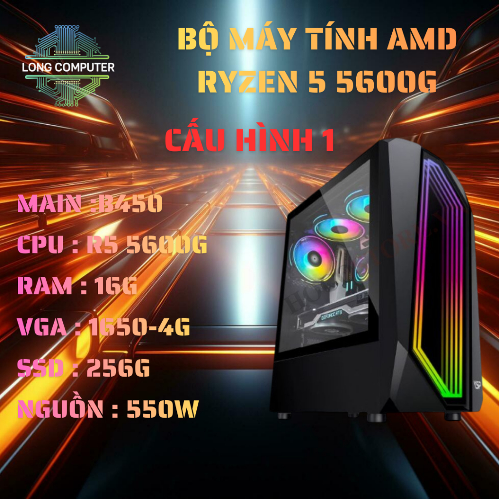 Bộ Máy Tính AMD Ryzen 5 5600G