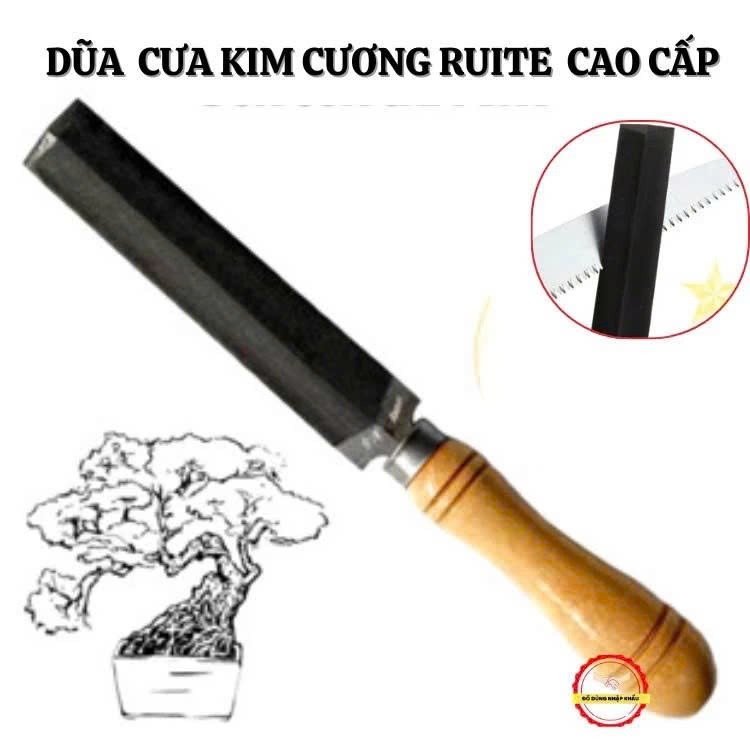 Dũa kim cương Dangiang dũa cưa gỗ cầm tay dũa cưa cành cây cao cấp-Phiên bản 2026