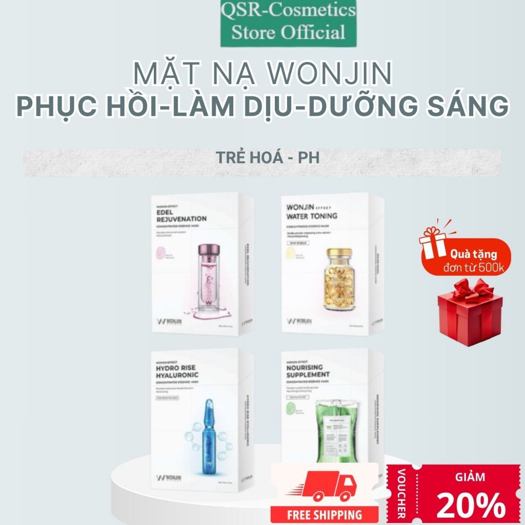 Mặt Nạ Cấp Ẩm Trẻ Hoá Làn Da Wonjin Dr Wonjin Effect Mask