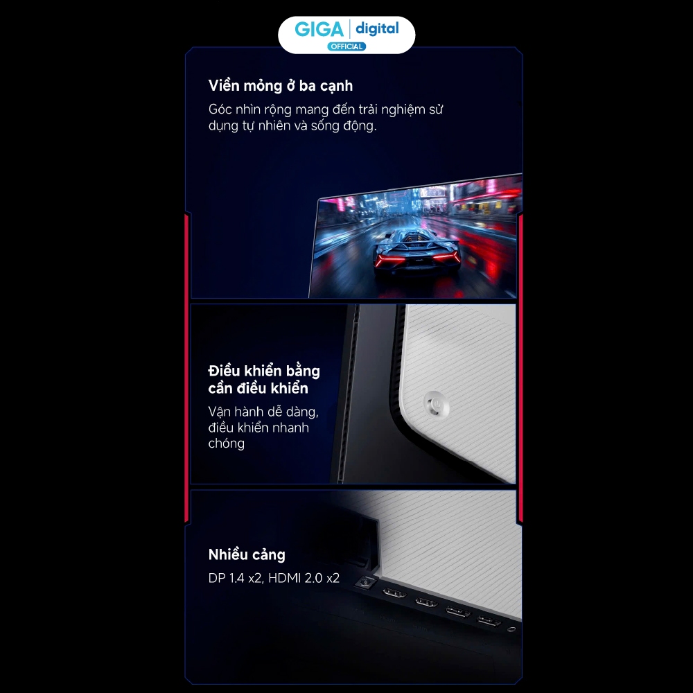 Màn hình Gaming Xiaomi 2K Gaming Monitor G27Qi 2026 ELA6556EU - Màn hình LCD IPS - Tần số quét 200Hz - GTG 1ms | BigBuy360 - bigbuy360.vn