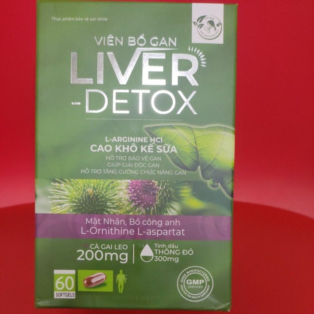 bổ gan liver detox