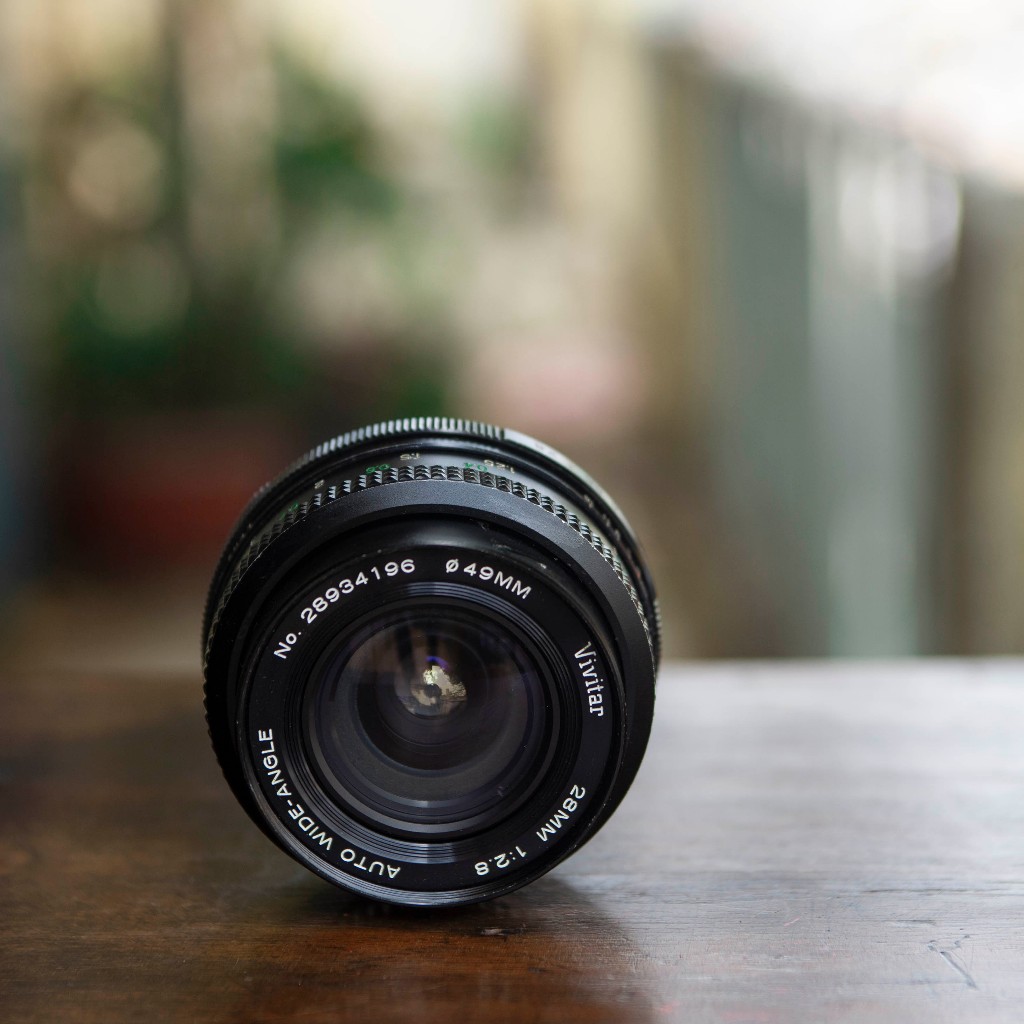 VIVITAR 28MM F/2.8 [ỐNG KÍNH MF/NGÀM M42]