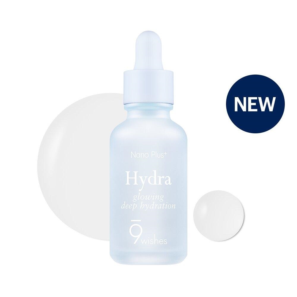 Serum Dưỡng Ẩm Căng Bóng Da 9Wishes Hydra Ampule Nano Plus+ 30ml