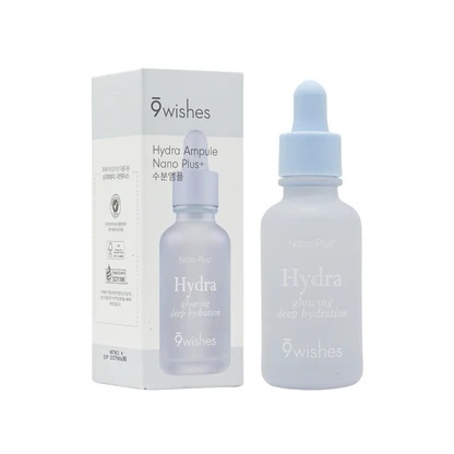Serum cấp ẩm 9Wishes Hydra Apule Nano Plus+ 30ml - Lily Cosmetic