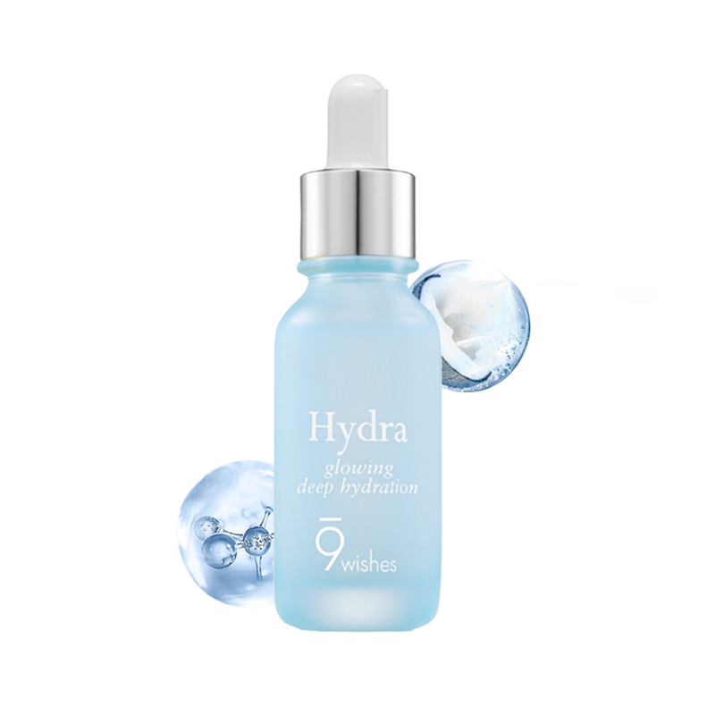 Tinh Chất Dưỡng Ẩm 9Wishes Hydra Ampule Nano Plus+ 30ml - Dưỡng Ẩm Sâu, Thẩm Thấu Nhanh - Betty Cosm