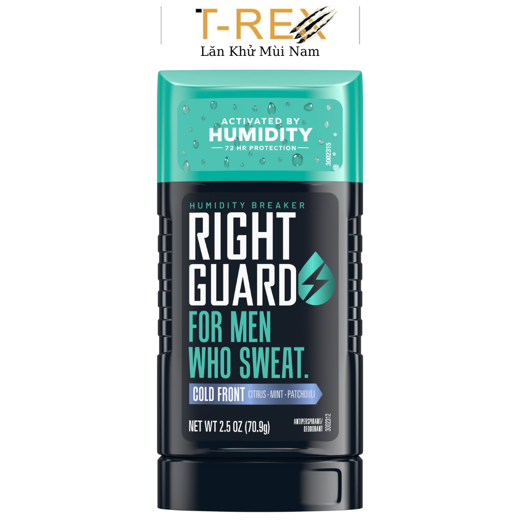 Lăn sáp thể thao nam Right Guard Xtreme Defense Cold Front 70.9Gr