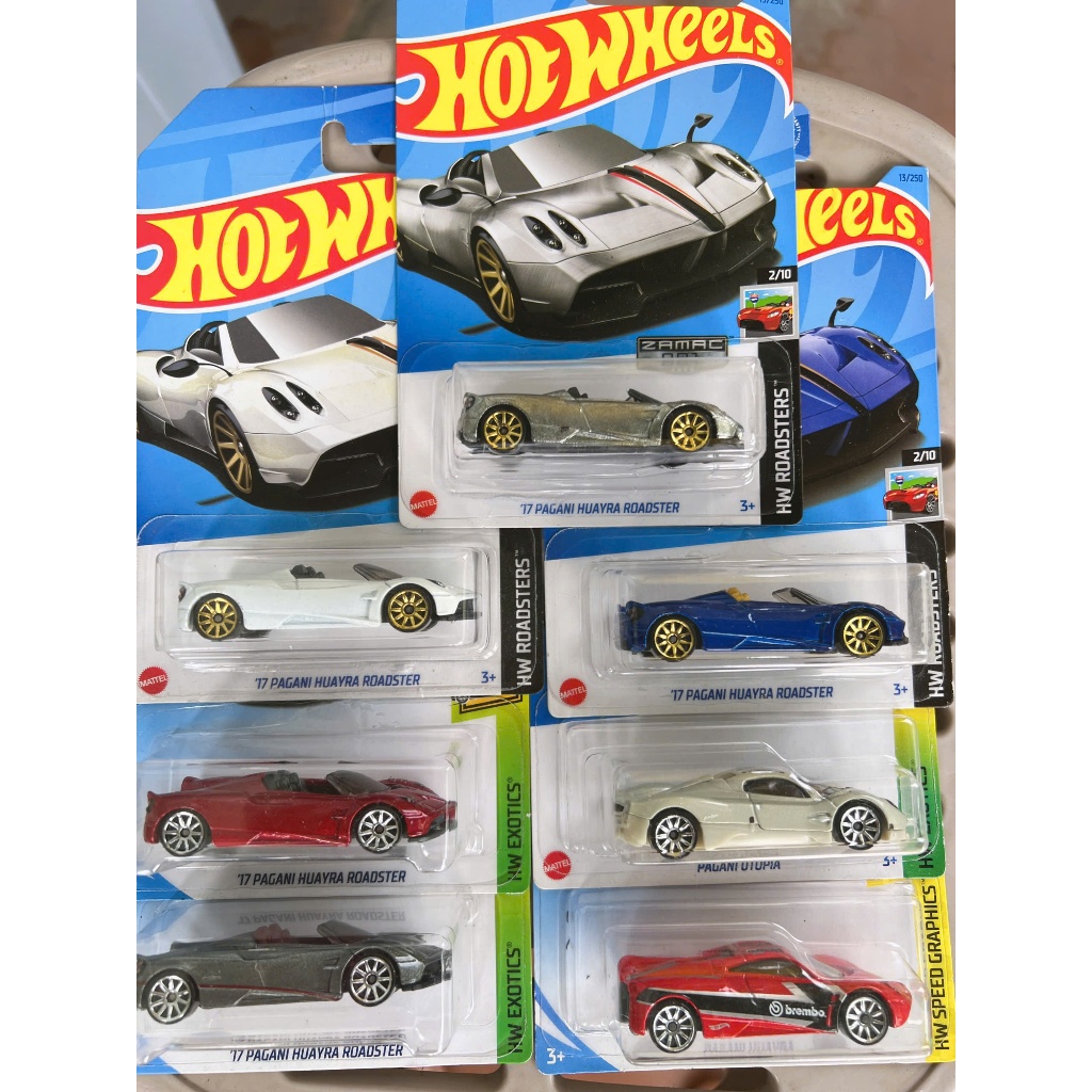 Xe mô hình Hot Wheels Pagani các loại