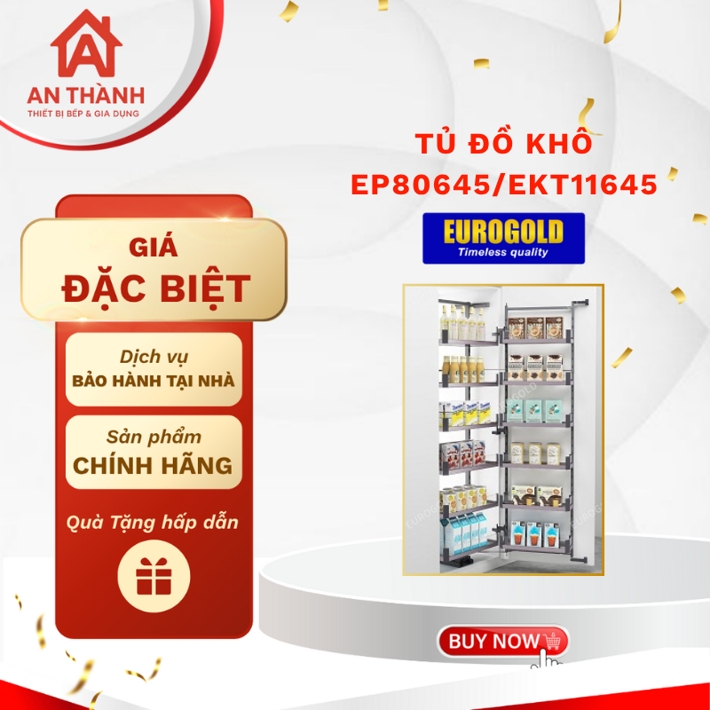 Tủ Đồ Khô Eurogold EP80645/EKT11645 – Lựa Chọn Hoàn Hảo Để Tối Ưu Hóa Không Gian Và Tiện Nghi