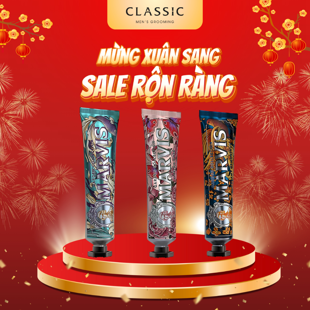 Kem đánh răng Marvis Garden Collection