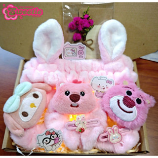 [Hoả tốc HCM] Combo quà tặng Loopy, Gấu dâu, Hello Kitty, quà tặng bạn gái sinh nhật, lễ valentine