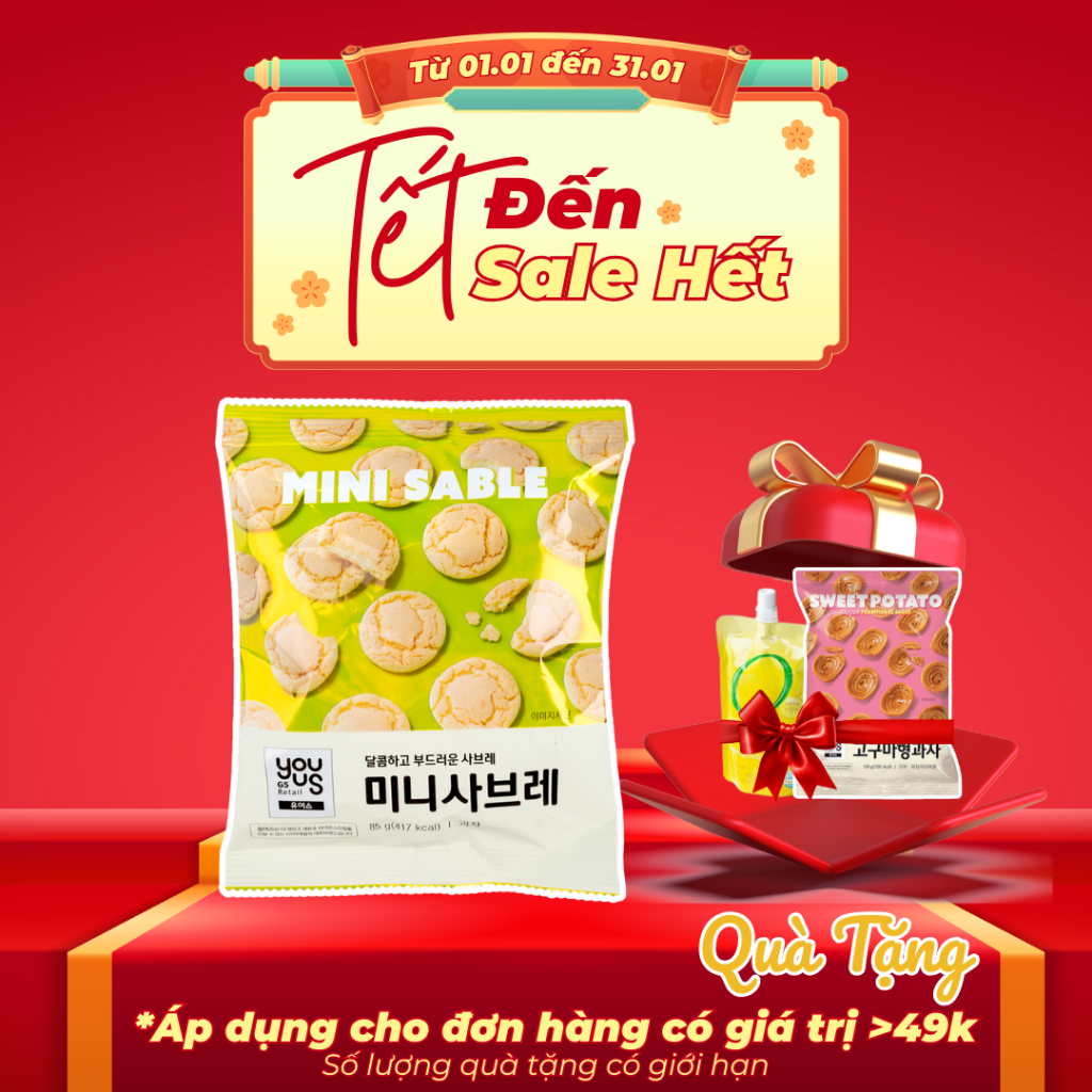 Bánh Quy Youus Mini Sable