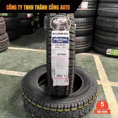 Lốp 145R13C - Lốp sau Hyundai Porter 150 145 R13 - Lốp tải 1.25 tấn - Lốp 145R13 chính hãng Kumho