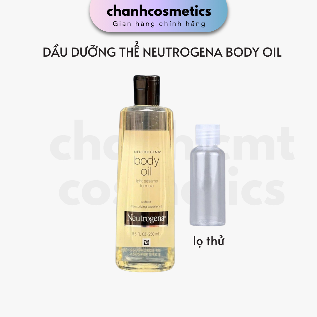 (DATE 2027) DƯỠNG THỂ BODY OIL NEUTRO date 22/4/2027Z CHANH COSMETICS