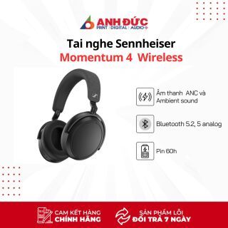 Tai nghe Sennheiser Momentum 4 Wireless - Hàng Chính Hãng