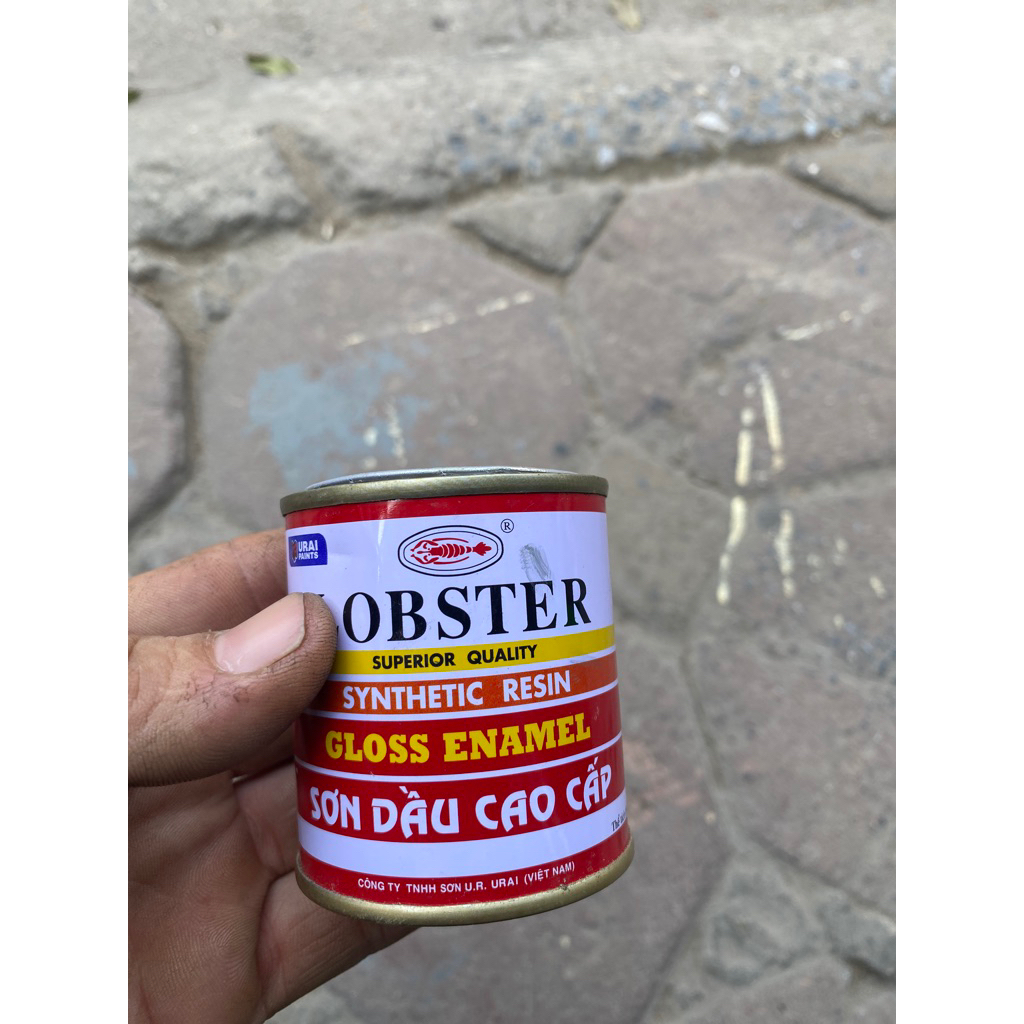 Sơn dầu Thái LOBSTER màu Nhũ Bạc