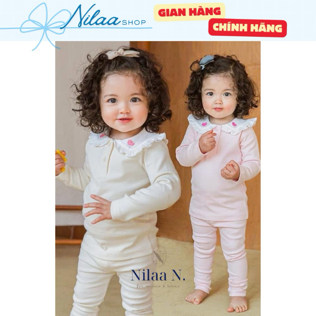 Đồ bộ Cordi-i nhập Hàn Quốc cao cấp, 100% chất cotton cho bé gái - 1 - |Nilaaa.shop|