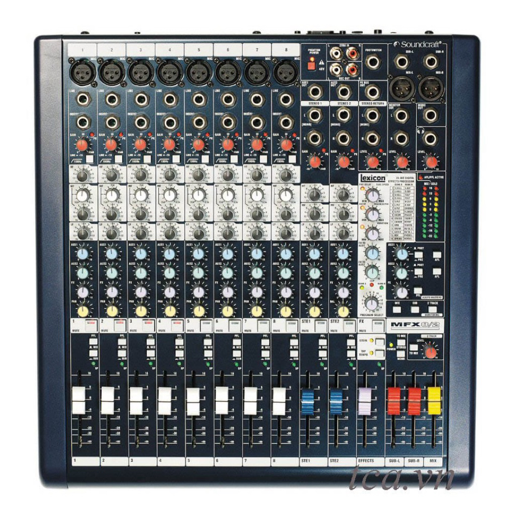 Mixer Soundcraft MFX8/2
