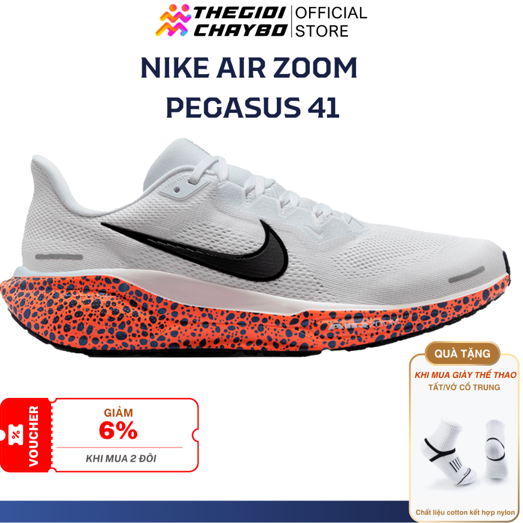 [Deal 22% - Mua 2 Giảm 6%] Giày Chạy Bộ Nam Nike Air Zoom Pegasus 41