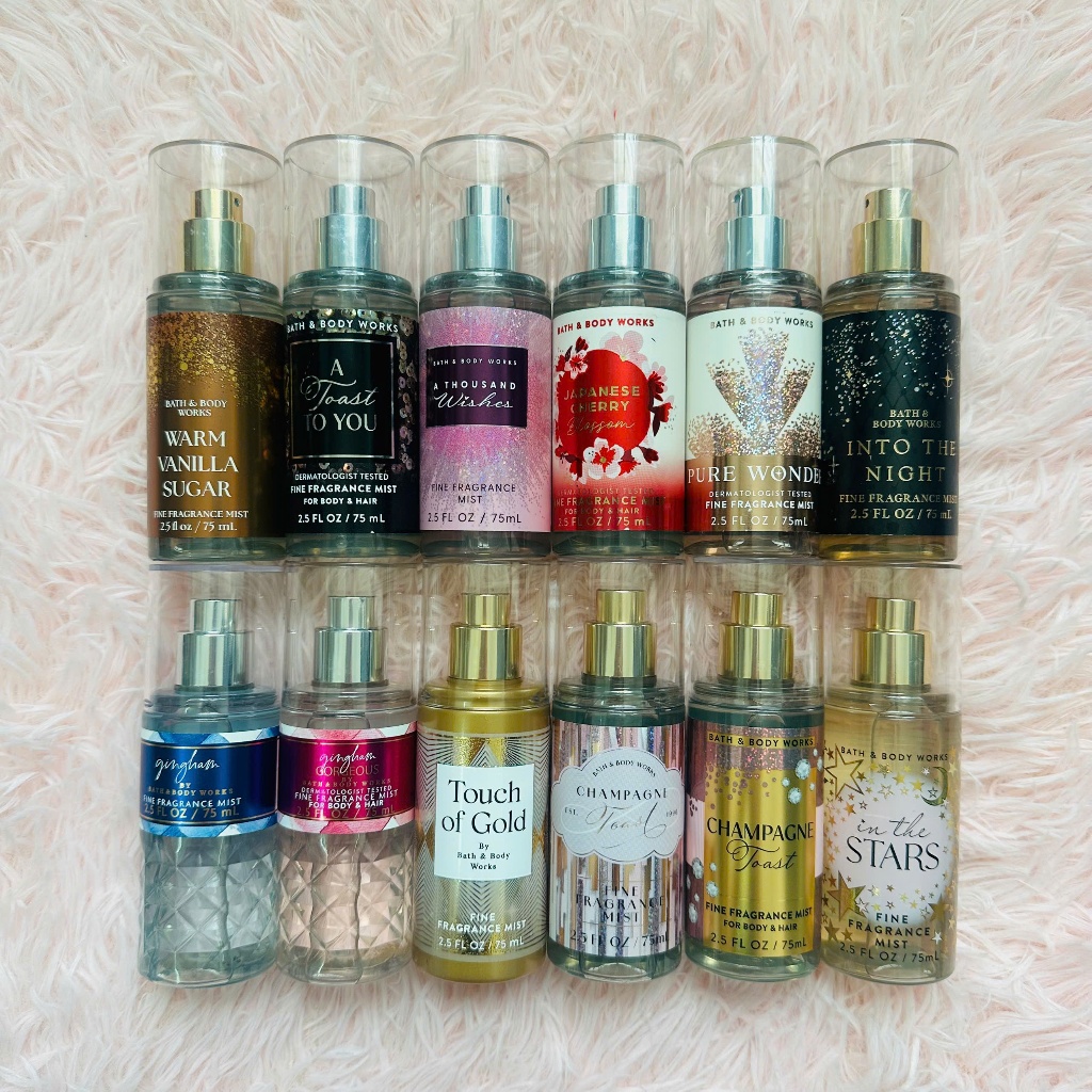 [ Phân Loại ] Xịt thơm Bath & Body Works 75mL
