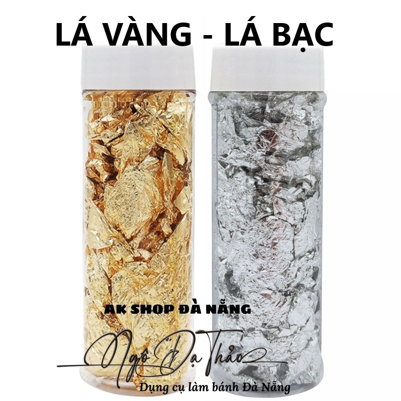 AKSHOPDANANG 2700.268 - Lá vàng - Lá bạc 2gr