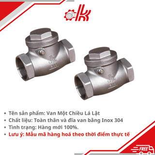 Van 1 chiều lá inox 304 10kg