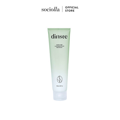 Sữa Rửa Mặt Độ pH Thấp Thuần Chay Siêu Bọt Dinsee Premium Vegan Low Ph Hyaluronic Acid Foam Cleanser