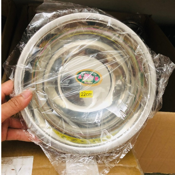 Bát to inox 22cm spa thẫm mỹ viện