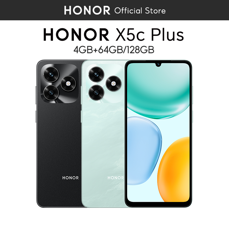 [NEW] Điện Thoại Honor X5c Plus 4GB + 64/128GB | Pin 5260mAh | Media Tek Helio G81 | Bảo hành 18 Tháng | BigBuy360 - bigbuy360.vn