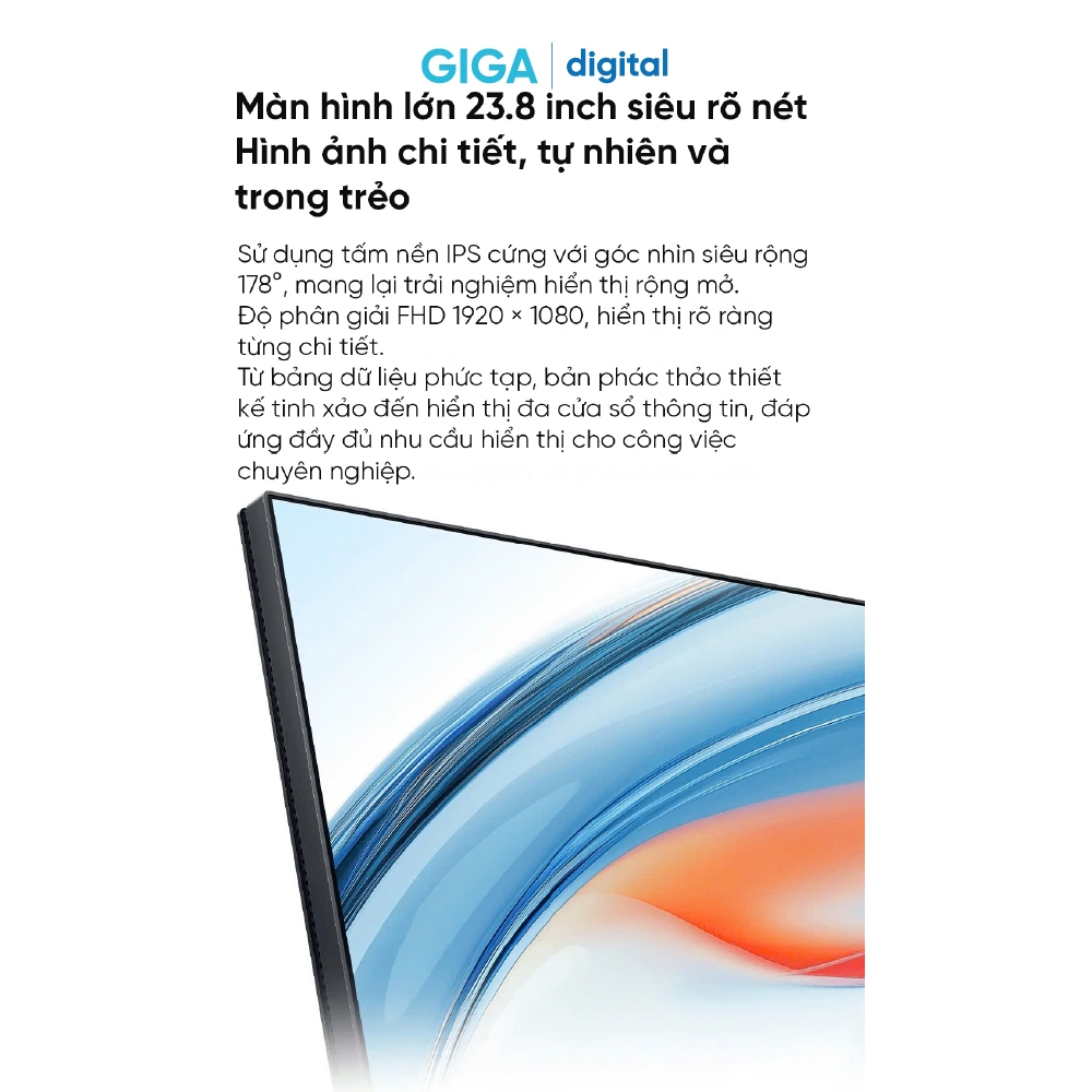 Màn hình máy tính Xiaomi Monitor A24i 2026 ELA6416EU - Màn hình 23.8 inch Full HD - Tấm nền IPS - Độ sáng 300 nits | BigBuy360 - bigbuy360.vn