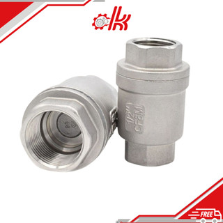 Van 1 chiều lò xo inox 304 - Van Chống Hồi Nước, Hơi, Hóa Chất Ren Trong