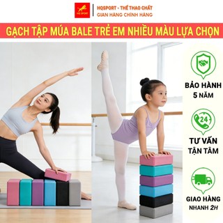 Gạch Tập Múa Ba Lê Cho Trẻ Em Chất Liệu Eva Cao Cấp, Gối Tập Yoga Hỗ Trợ Dãn Cơ, Tránh Chấn Thương Nhiều Màu Xinh Xắn