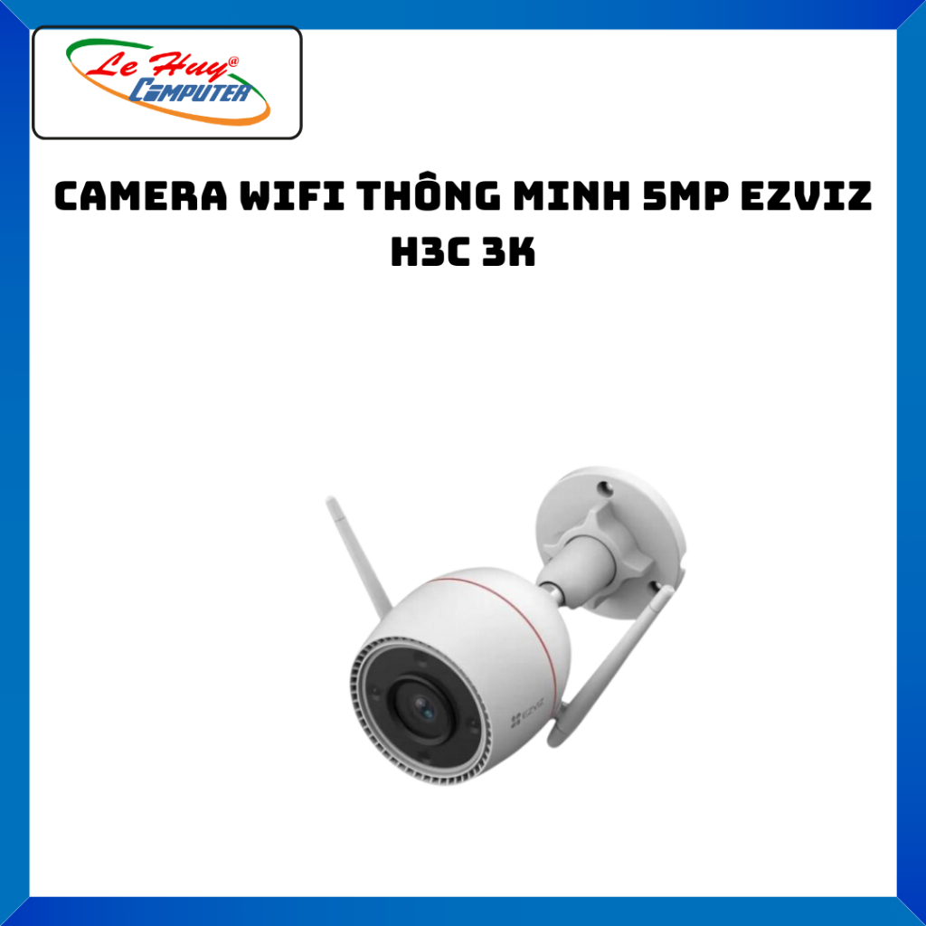 Camera WiFi thông minh 5MP EZVIZ H3C 3K - Hàng Chính Hãng