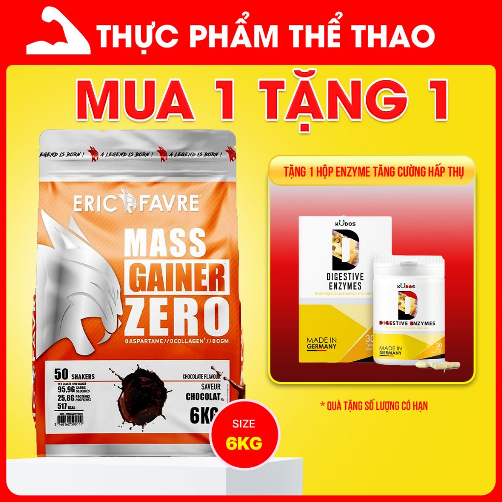 Bột Pha Mass Zero - Tặng Enzym KuDUS
