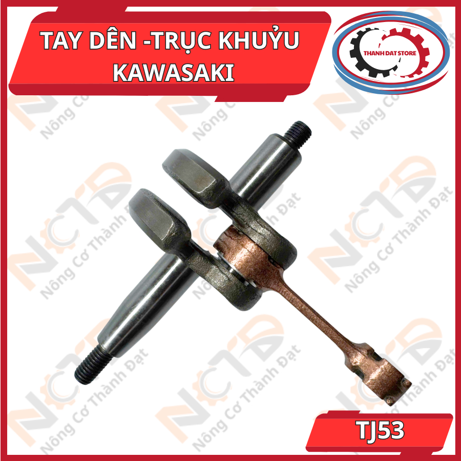Tay Dên - Trục Khuỷu Máy Cắt Cỏ KAWASAKI TJ53