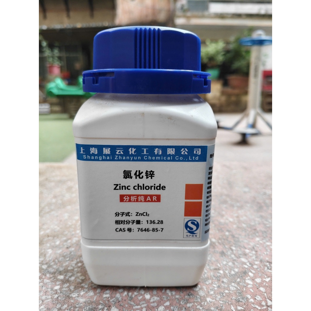 Hóa chất : Zinc Chloride ZnCl2 500g T.Quốc