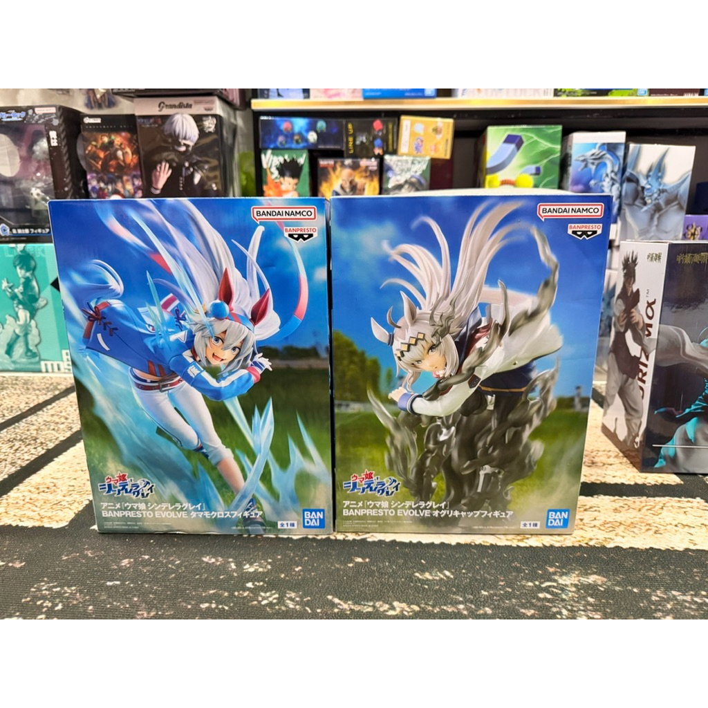 Mô hình Uma Musume - Oguri Cap , Tamamo Cross Evolve Figure chính hãng Banpresto đồ decor máy tính q