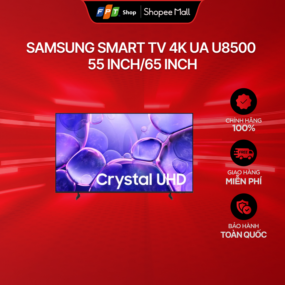 Samsung Smart TV 4K UA U8500 55 inch/65 inch