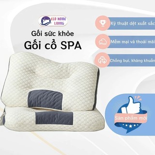 Gối công thái học Ruột bông gòn kháng khuẩn ECO HOME LIVING