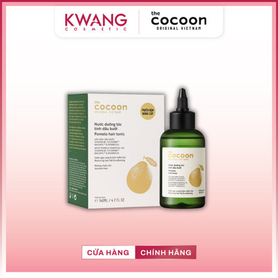 Nước Dưỡng Tóc Cocoon Dầu Bưởi giảm gãy rụng và làm mềm tóc 140ml