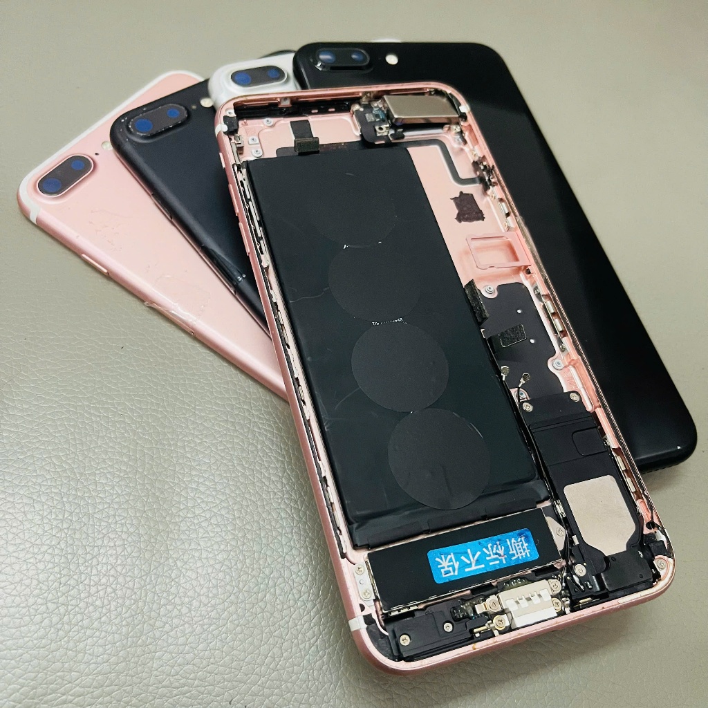 CỤM LƯNG ZIN (7PLUS) MÀU TRẮNG, HỒNG, ĐEN BÓNG, ĐEN NHÁM VỎ CŨ 80-85%