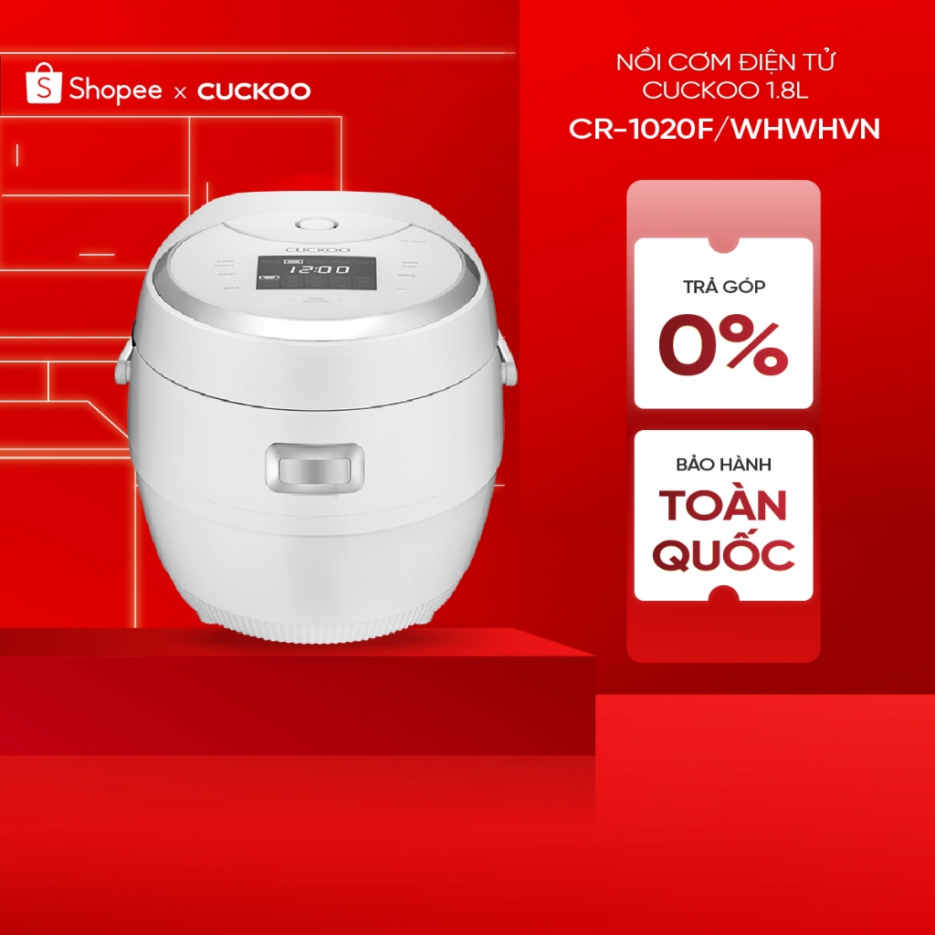 Nồi cơm điện tử Cuckoo CR-1020F - Chính hãng