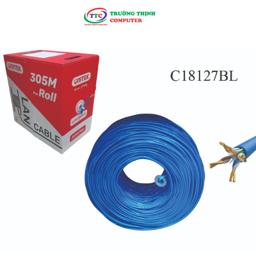 Cáp cuộn UTP CAT6 dài 305M UNITEK C18127BL