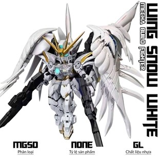 Mô hình MGSD Wing Snow white, Đồ chơi lắp ráp nhựa