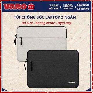 Túi Chống Sốc Laptop 2 Ngăn– Đệm Dày 360° – Chống Nước – 13 14 15.6 Inch