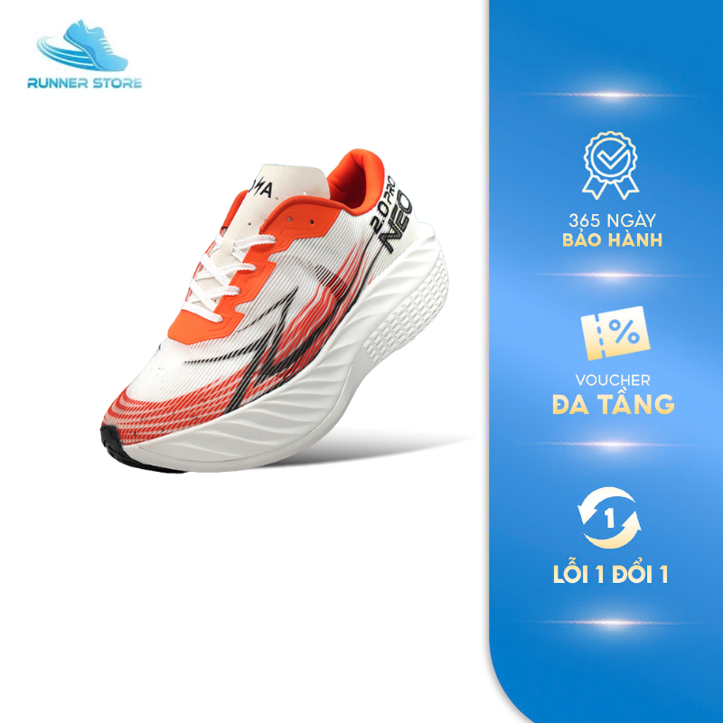 [New] [Bản Nâng Cấp] Giày Chạy Bộ Full Tấm Carbon Nam Nữ GOYA NEO PRO 2.0 Năm 2026 - Phát Quang, Trợ