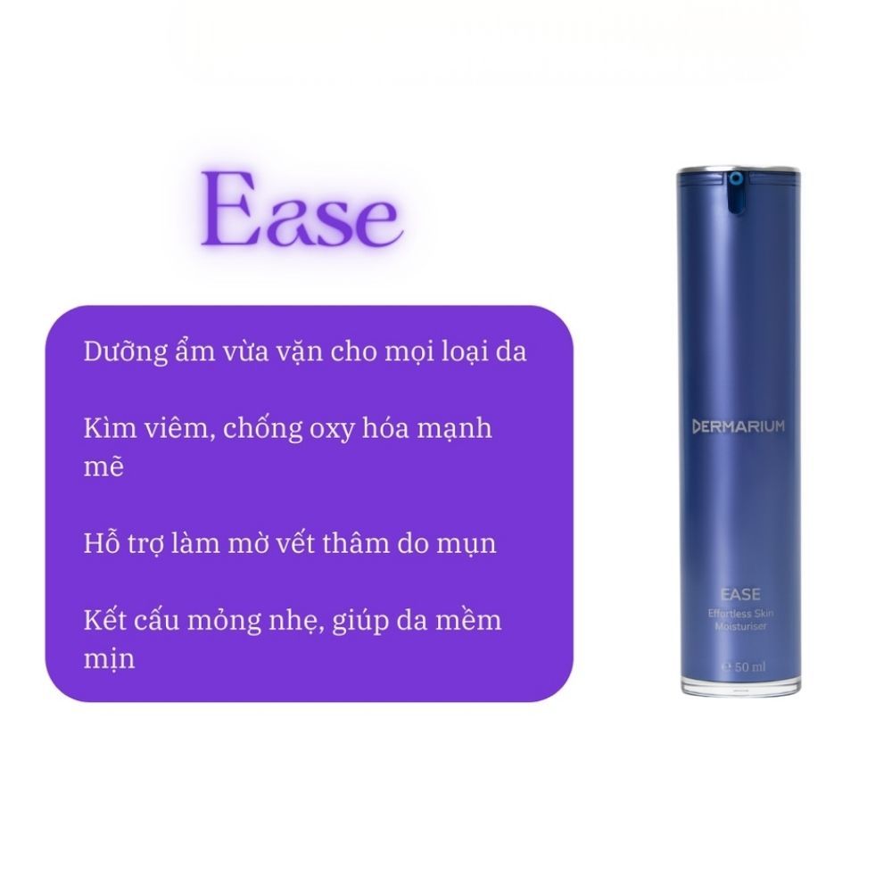 Ảnh 3 của Kem Dưỡng Ẩm Dermarium The Rescuer, Ease cream phục hồi, cấp ẩm chuyên sâu 45g