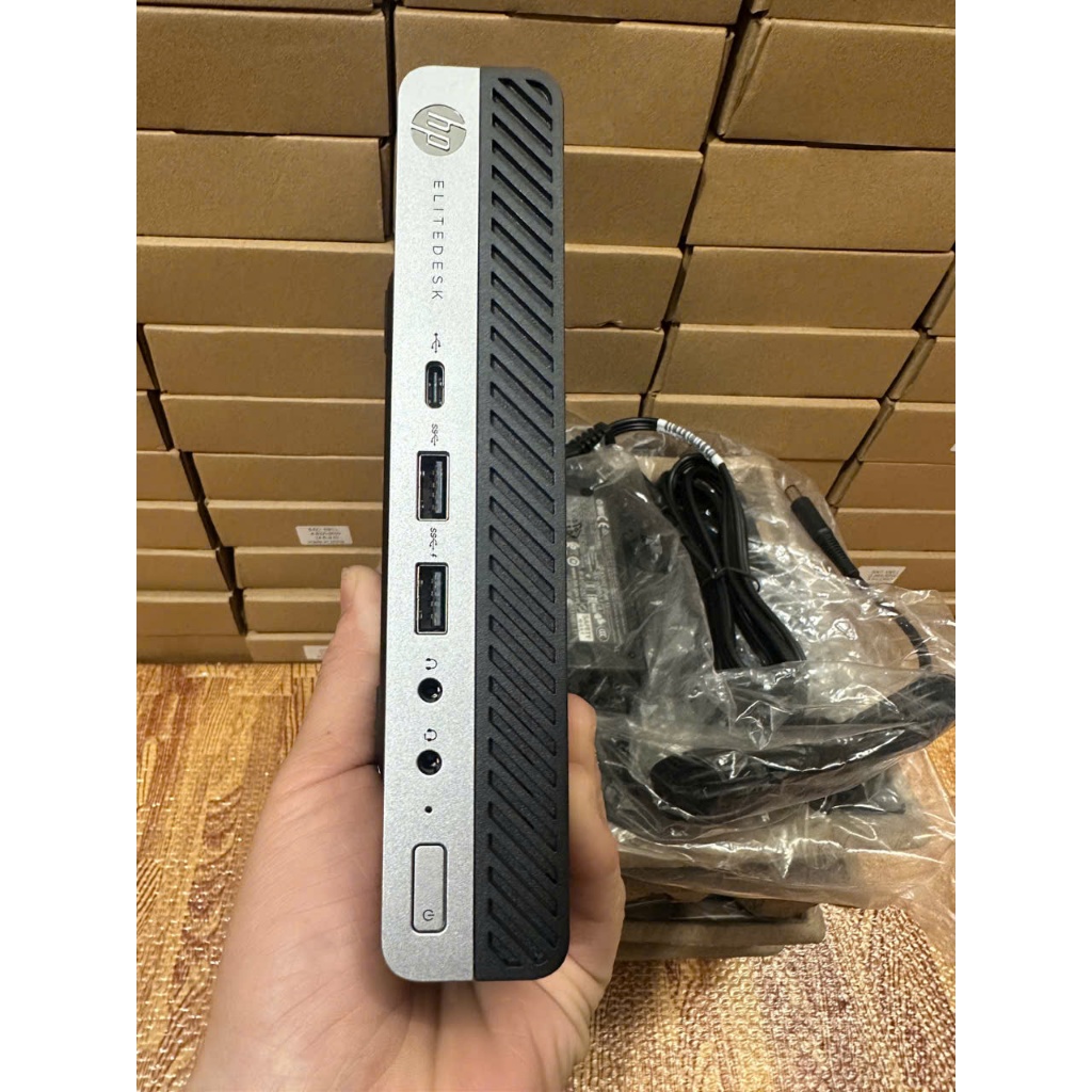 [Giảm Sốc] Mini PC HP Elitdesk 705 G4 Ryzen 3 2200GE Ram 8G SSD 256G( Card on vega 8 1G)