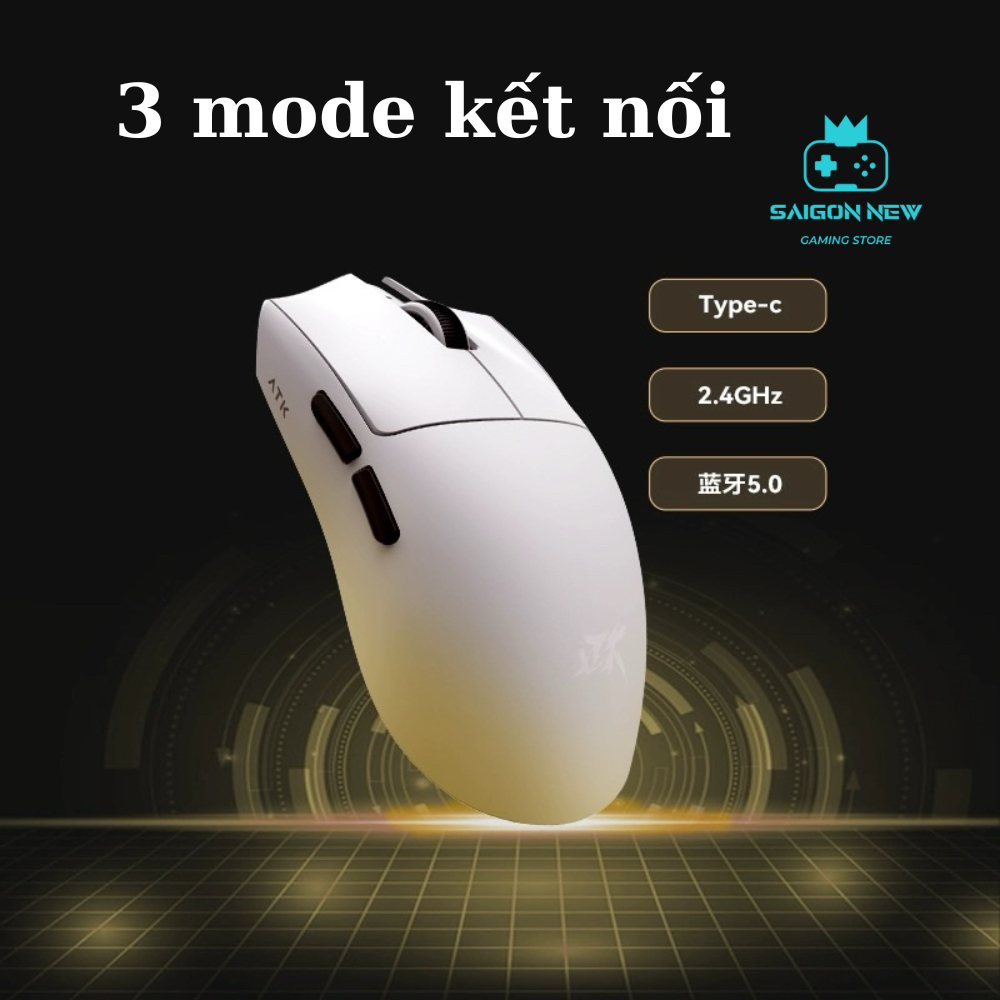 Chuột Máy Tính Không Dây ATK X1 | X1 pro | X1 SE | X1 SE - 3 Chế Độ Kết Nối - Dongle hỗ trợ 8000hz | BigBuy360 - bigbuy360.vn